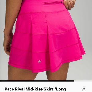 LULU SKIRT SIZE 4 SONIC PINK